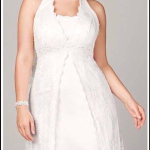 NWT - Ivory Wedding Dress & Matching Veil